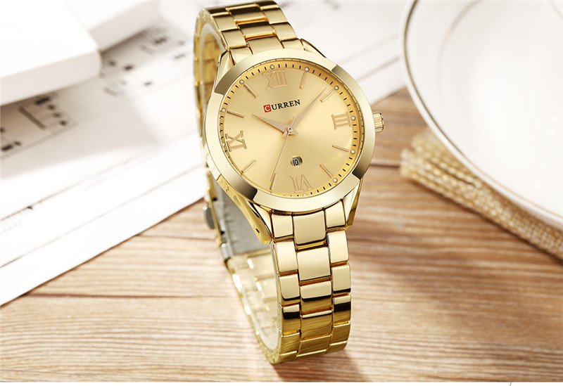 CURREN 9007 women quartz watch lady bracelet watches