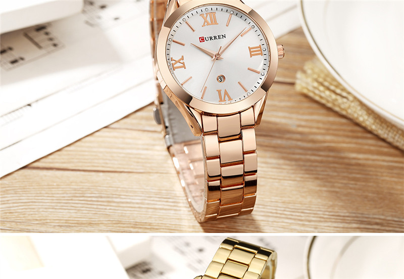 CURREN 9007 women quartz watch lady bracelet watches