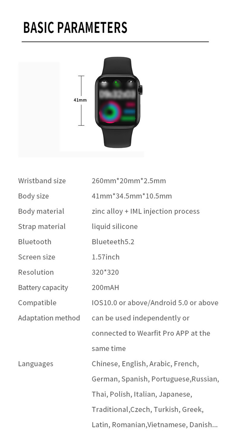 HW12 full screen smart watch women smartwatch