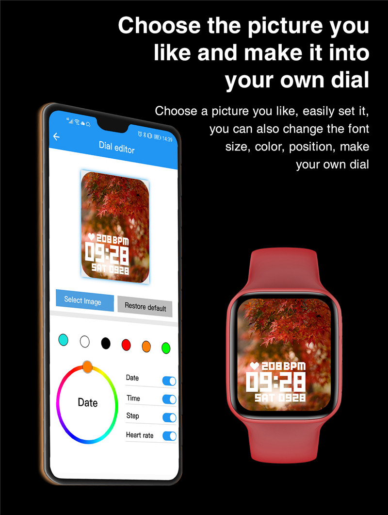 HW22 full screen smart watch blue tooth smartwatch HW22 full screen smart watch blue tooth smartwatch