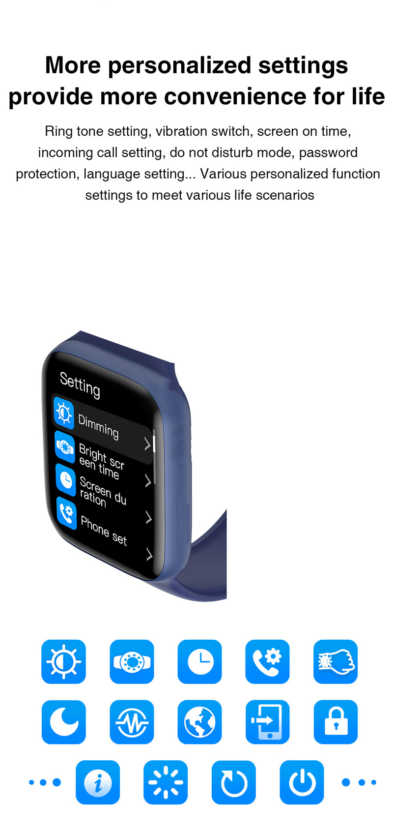 HW22 full screen smart watch blue tooth smartwatch HW22 full screen smart watch blue tooth smartwatch