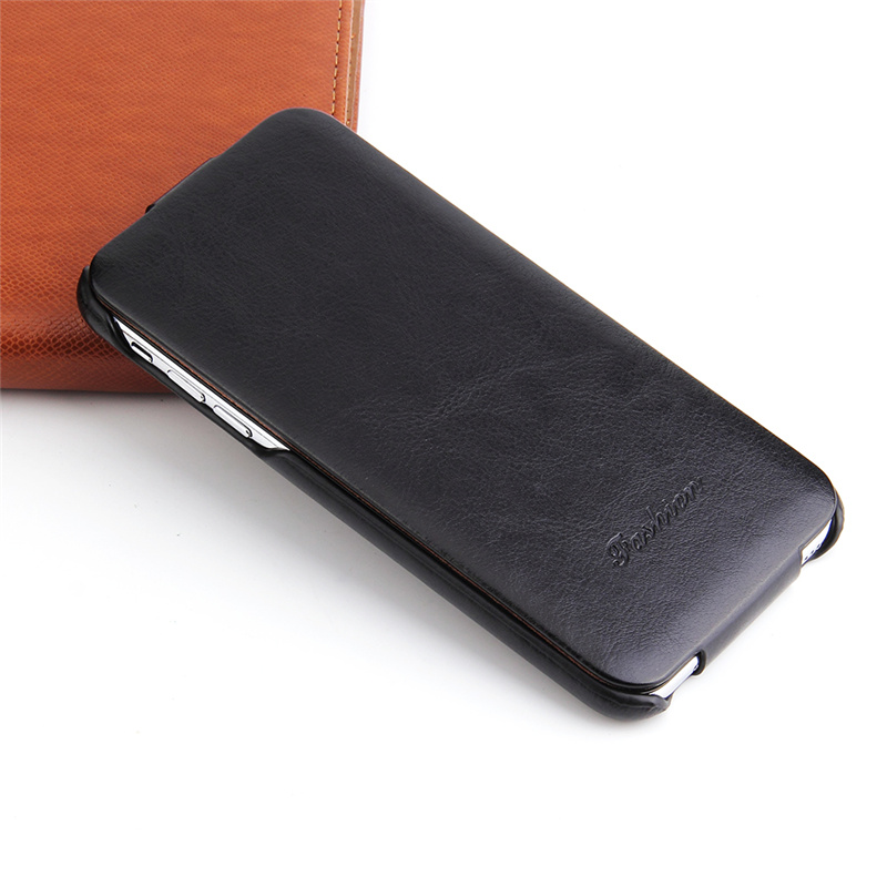 vertical flip leather case cover pouch for iPhone 7 8 X XS Max XR