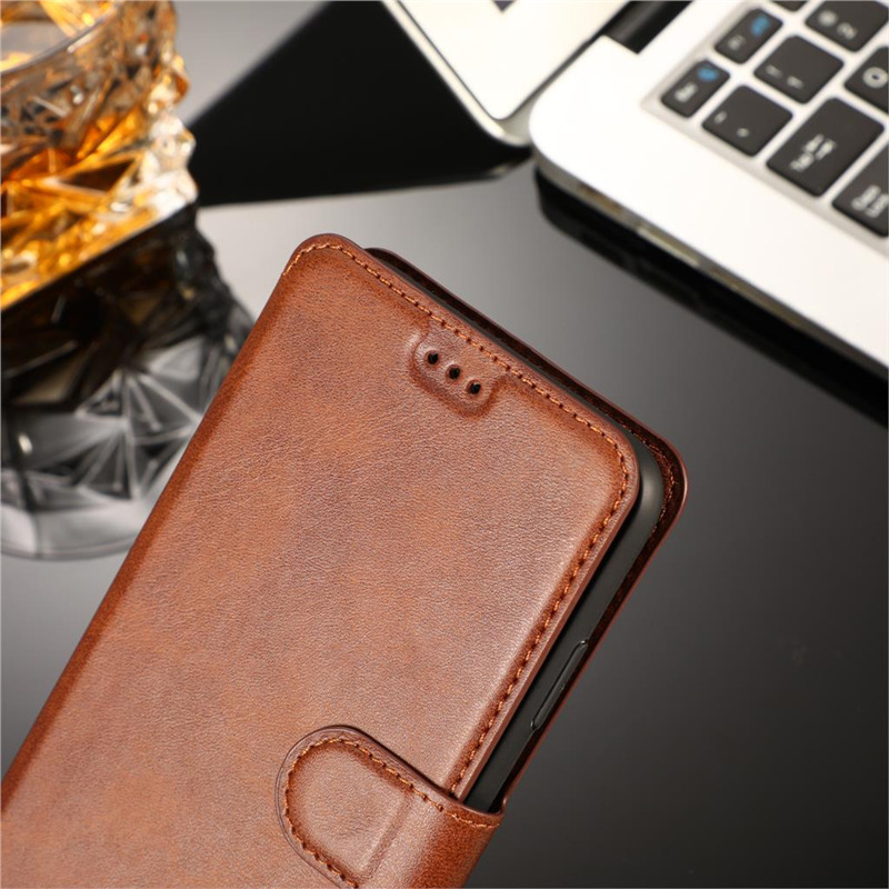 flip leather wallet case For iPhone 12 11 pro max 8 7 6 plus C24