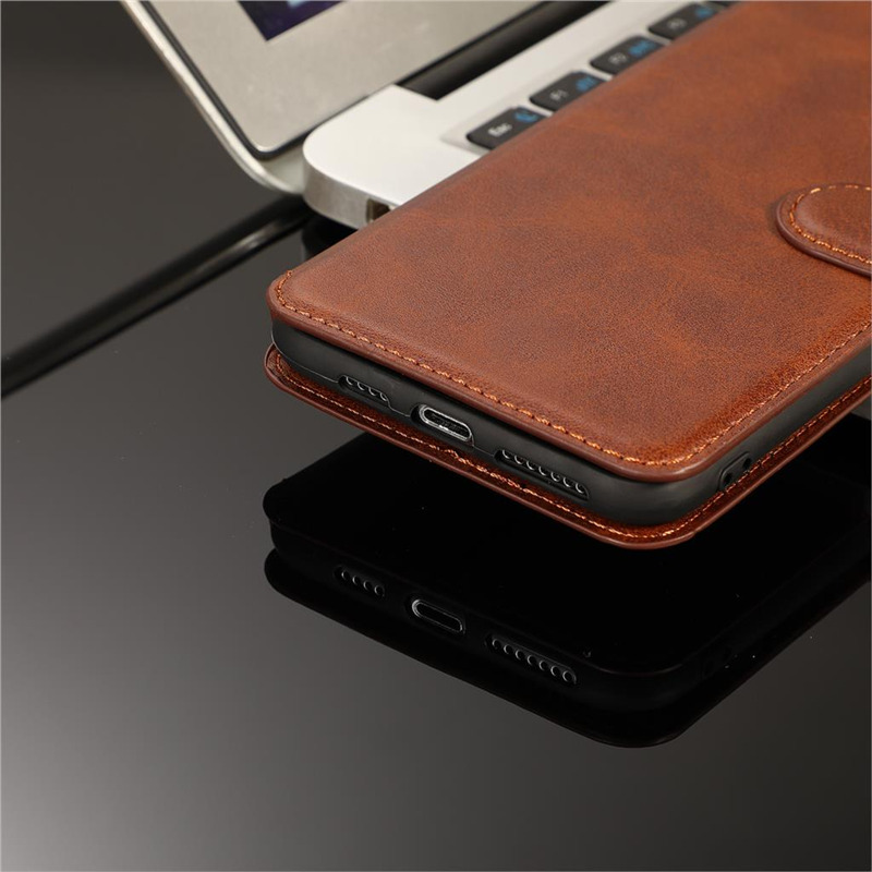flip leather wallet case For iPhone 12 11 pro max 8 7 6 plus C24
