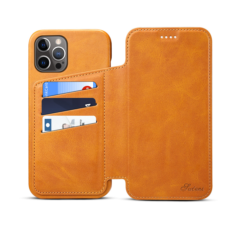 leather wallet case For iPhone 12 11 pro max 8 7 6 plus C29