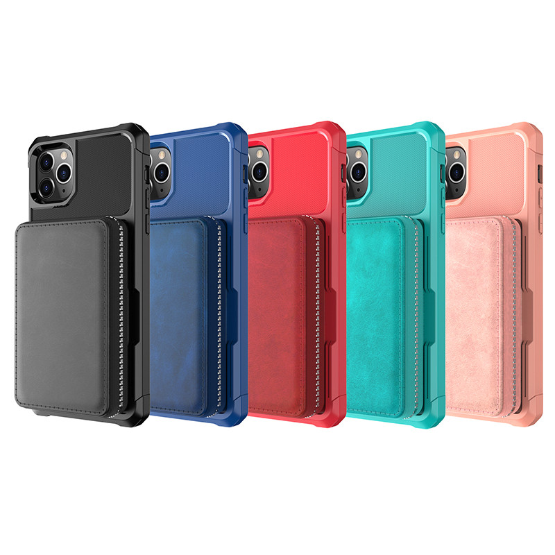 leanther flip cover case for iPhone 12 11 pro max mini 8 7 6 plus C45