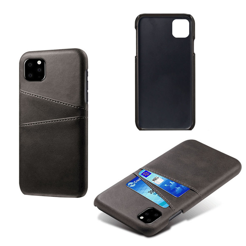 back slim cover leather wallet case for iPhone 12 11 pro max 8 7 6 plus c55