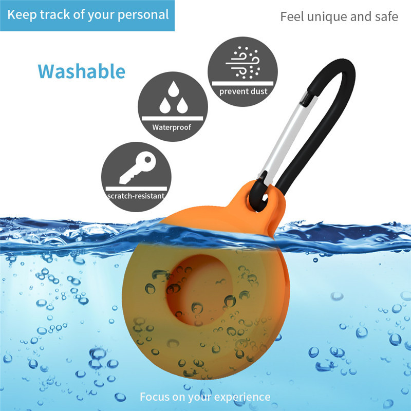 round silicone protector shell sleeve for airtag round silicone protector shell sleeve for airtag