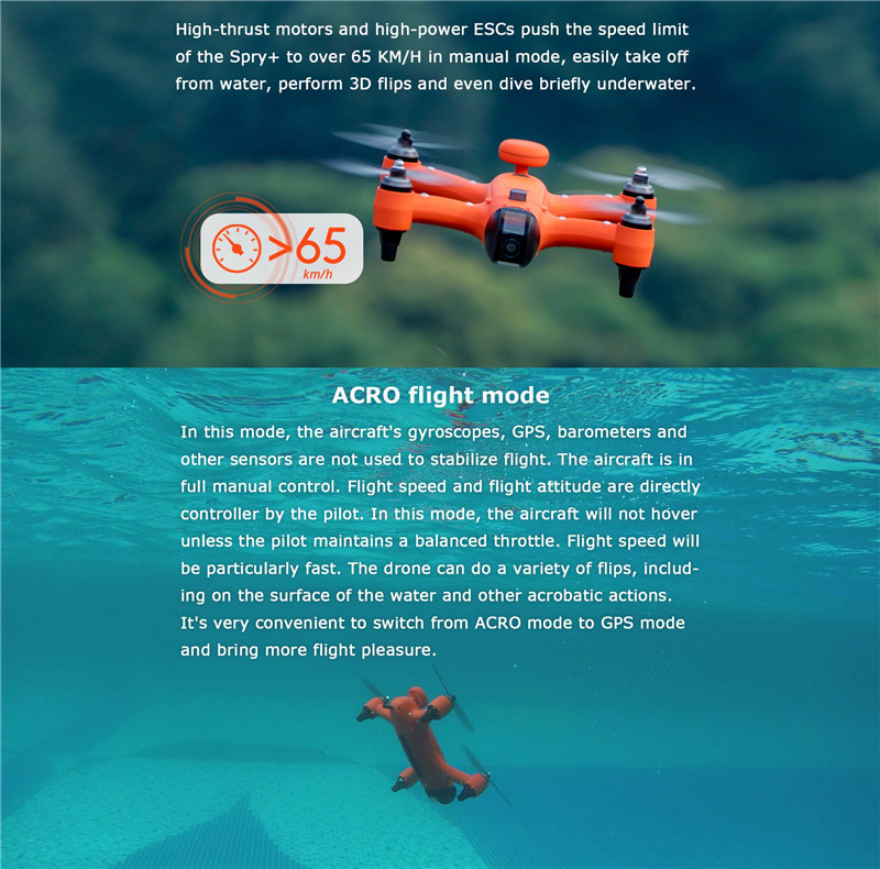 Swellpro Spry+ Plus Waterproof Drone