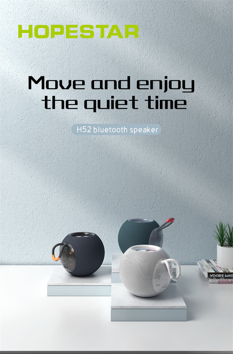 OPESTAR H52 TWS portable waterproof bluetooth speakers OPESTAR H52 TWS portable waterproof bluetooth speakers