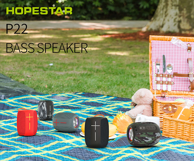 HOPESTAR-P22 wireless waterproof portable bluetooth speaker