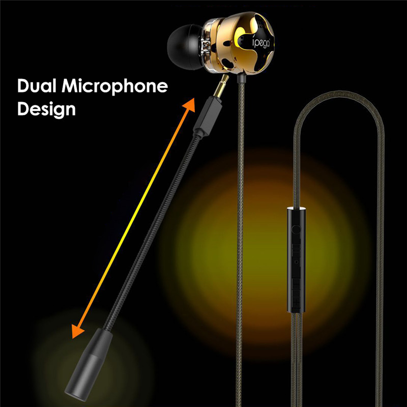 ipega PG-R012 gaming earphone wired in-ear headphone ipega PG-R012 gaming earphone wired in-ear headphone