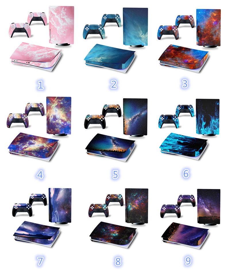 PS5 console skin protective film controller sticker PS5 console skin protective film controller sticker