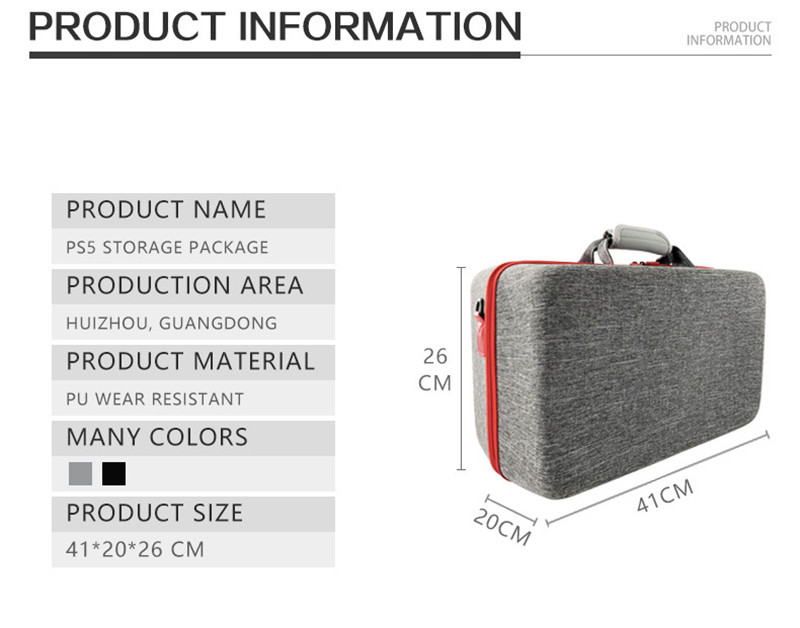 ps5 travel storage bag handbag carrying case ps5