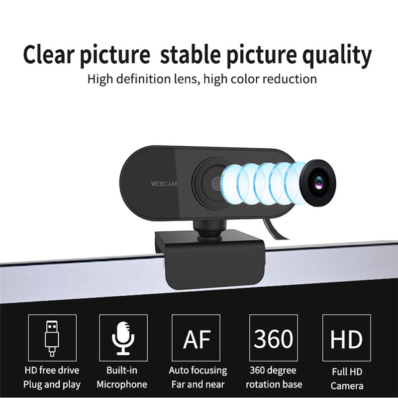 full HD webcam computer PC web camera full