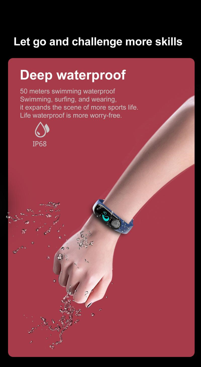 M4 smart watch band sport tracker wrist watches M4