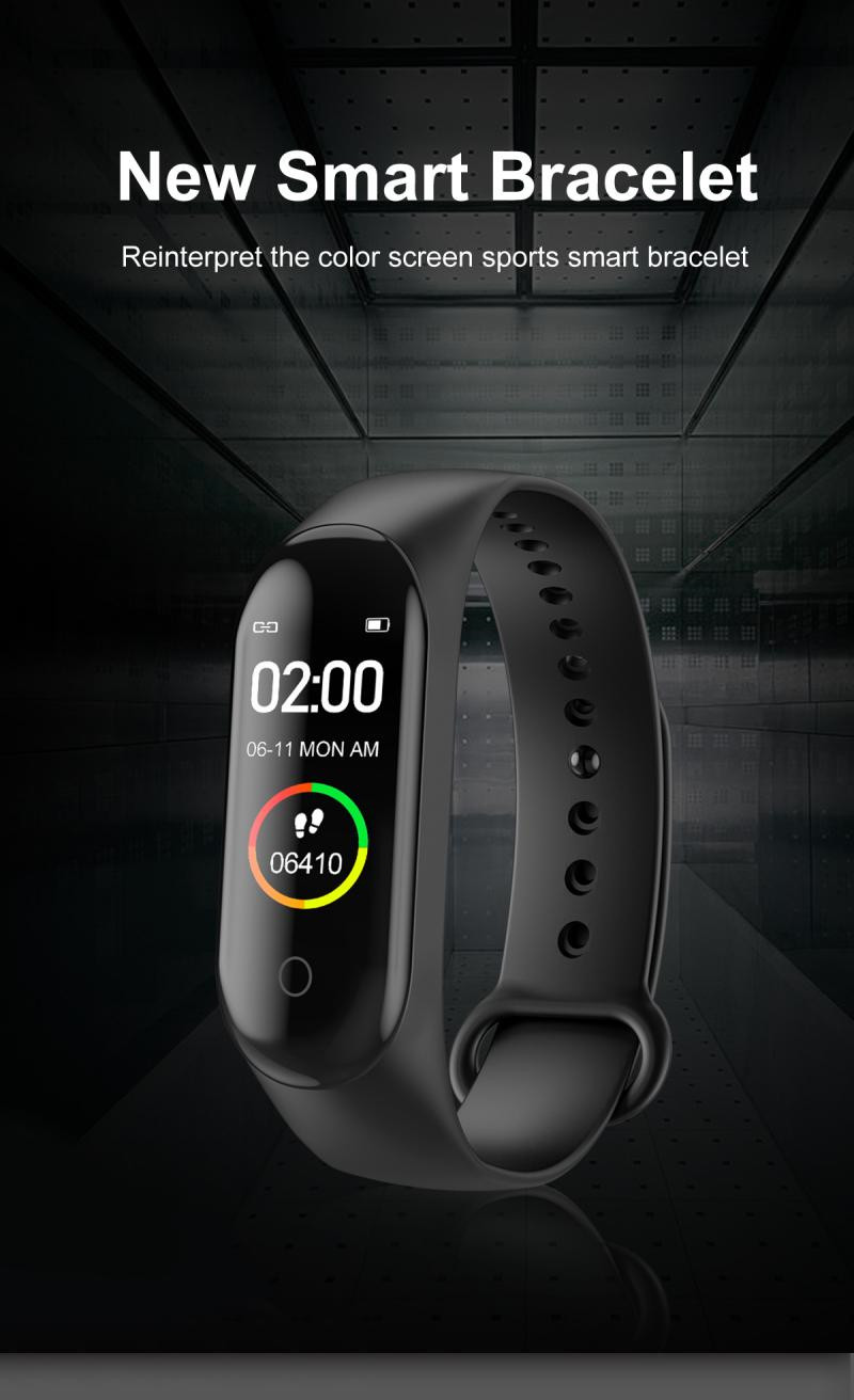 M4 smart watch band sport tracker wrist watches M4