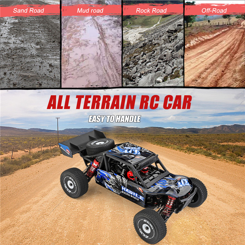 Wltoys 124018 4WD high speed 2.4GHz off-road RC car Wltoys
