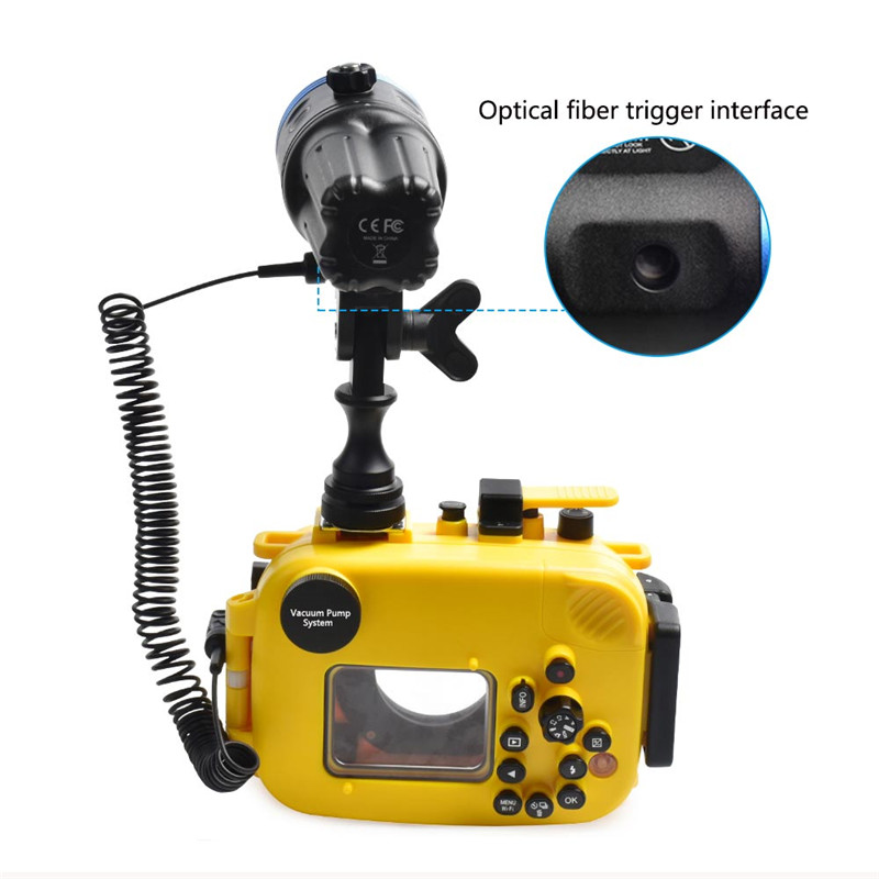 Seafrogs SF-L02 100m flashlight diving torch underwater strobe Seafrogs