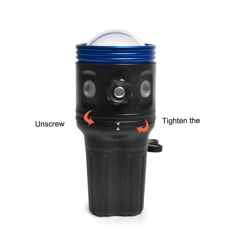Seafrogs SF-L02 100m flashlight diving torch underwater strobe Seafrogs