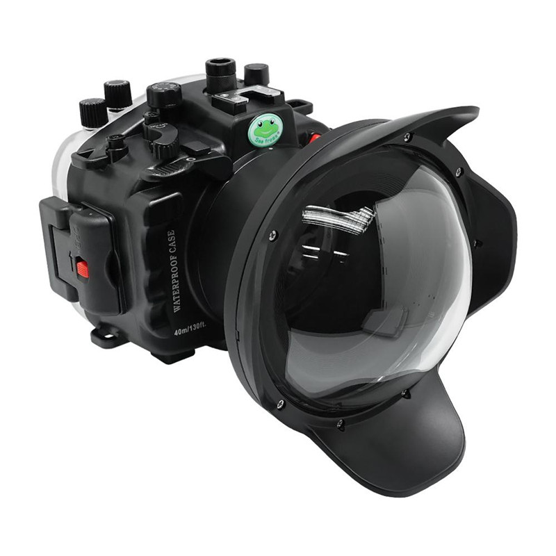 6 inch wide angle dry lens dome for Sony A9 II underwater housing waterproof case