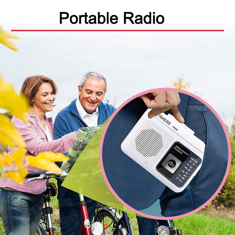Retekess TR606 cassette portable radio FM/AM voice recorder Retekess TR606 cassette portable radio FM/AM voice recorder