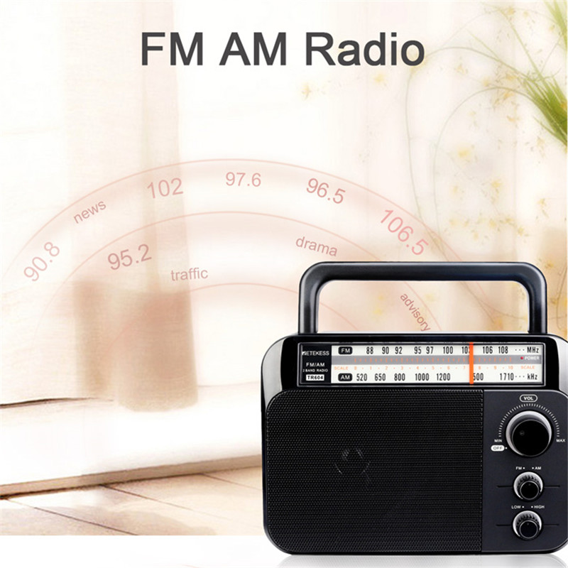 retekess TR604 AM FM portable radio