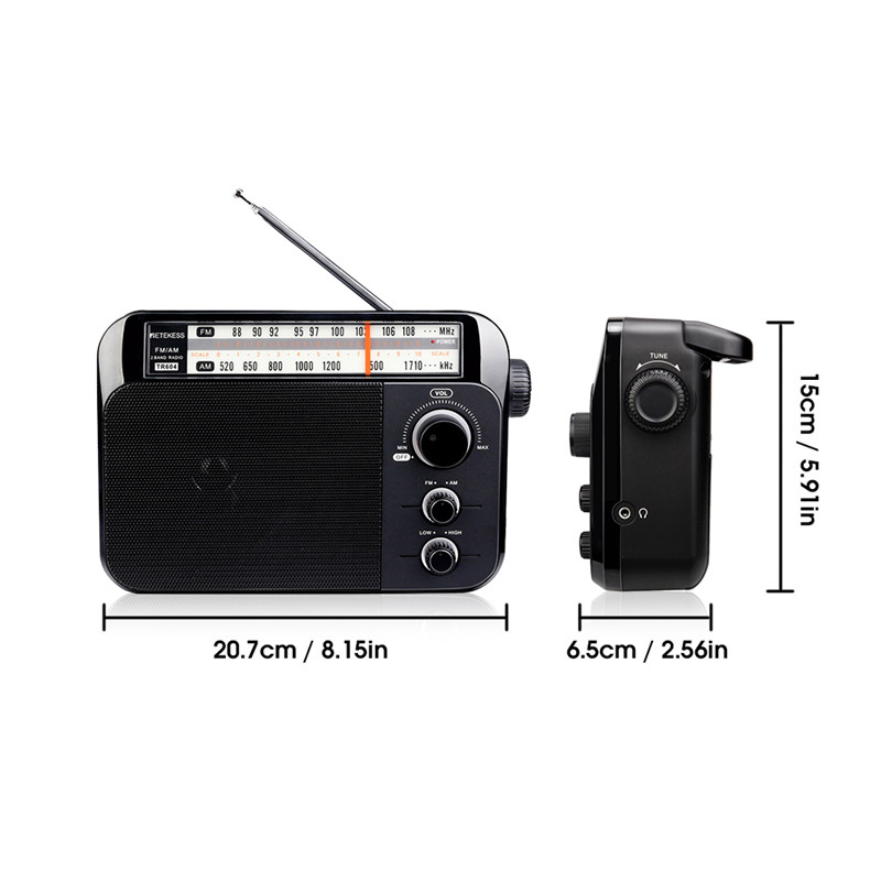 retekess TR604 AM FM portable radio