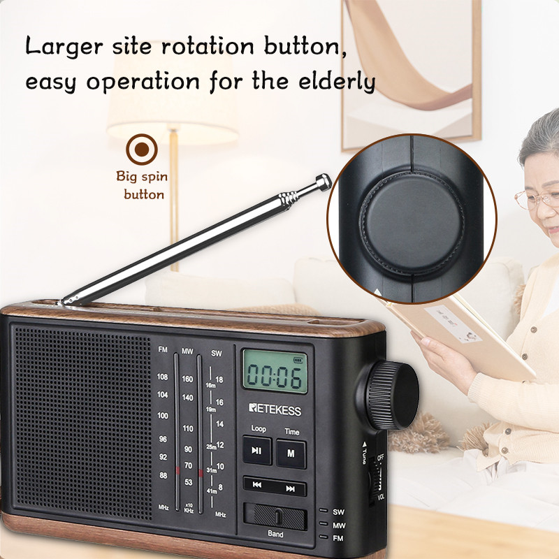 Retekess TR613 AM FM SM portable radio