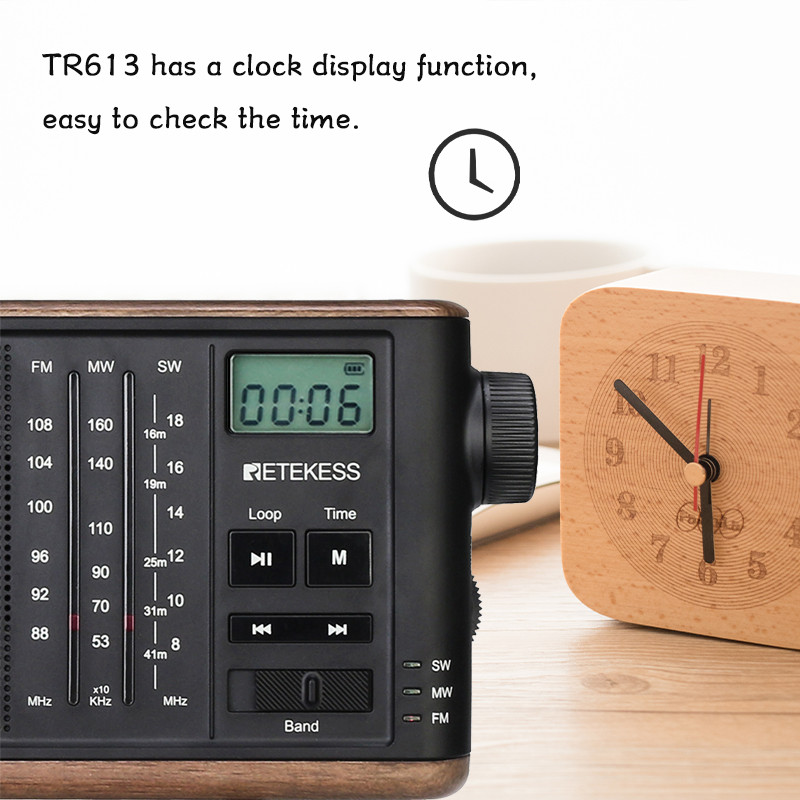 Retekess TR613 AM FM SM portable radio