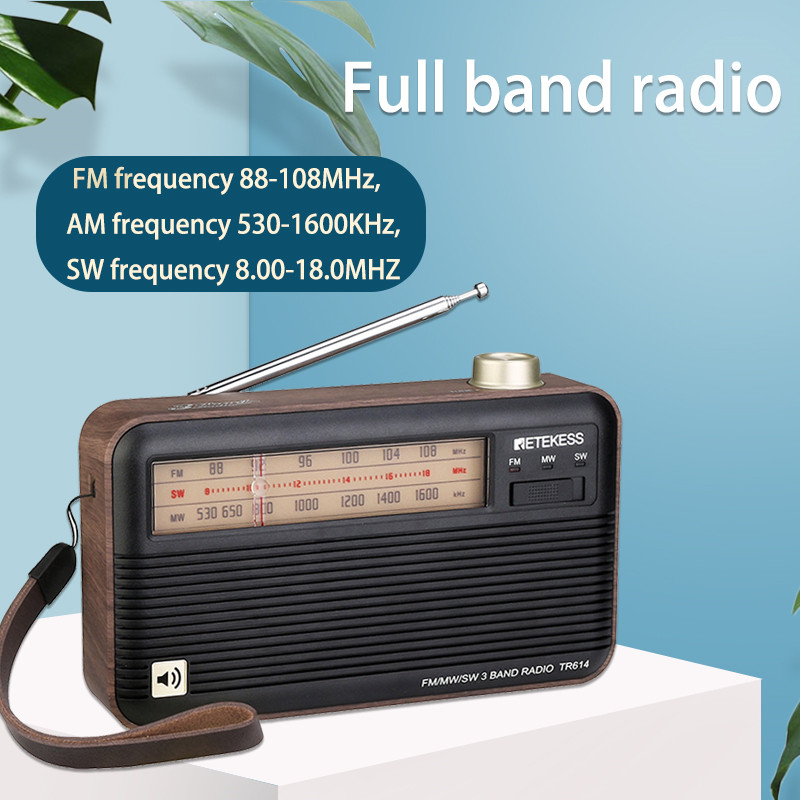 RETEKESS TR614 retro portable radio