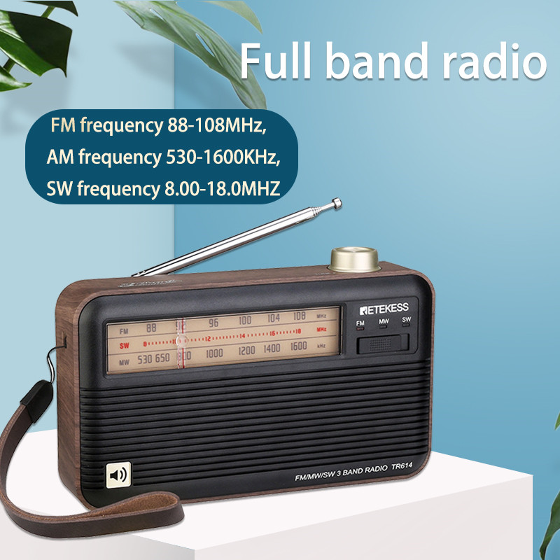 RETEKESS TR614 retro portable radio RETEKESS TR614 retro portable radio