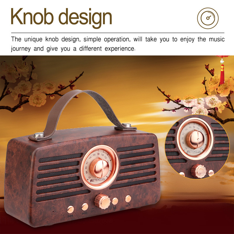 Retekess TR607 retro FM receiver portable radio Retekess TR607 retro FM receiver portable radio