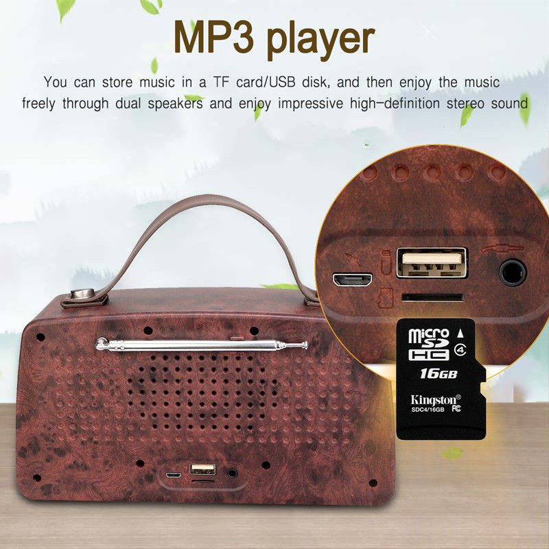 Retekess TR607 retro FM receiver portable radio Retekess TR607 retro FM receiver portable radio