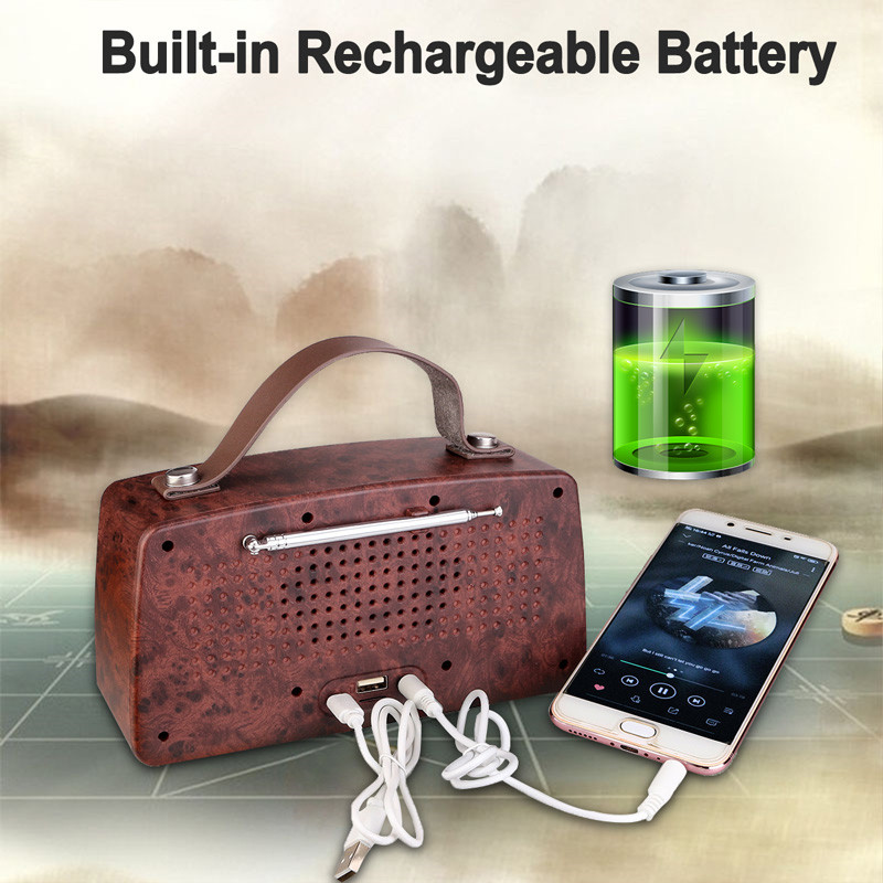 Retekess TR607 retro FM receiver portable radio Retekess TR607 retro FM receiver portable radio