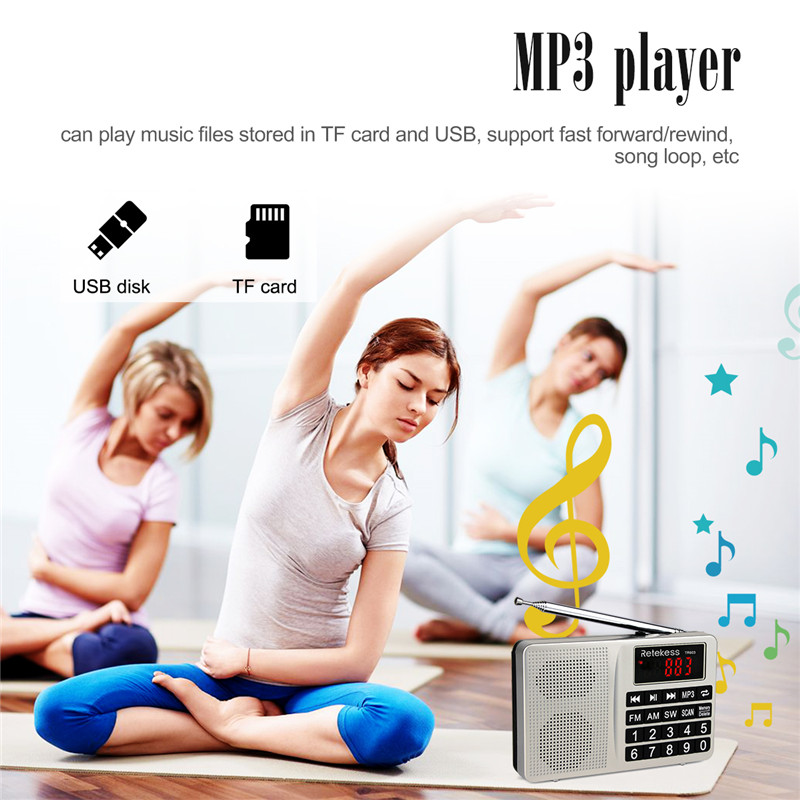 Retekess TR603 AM FM SW portable radio Retekess TR603 AM FM SW portable radio