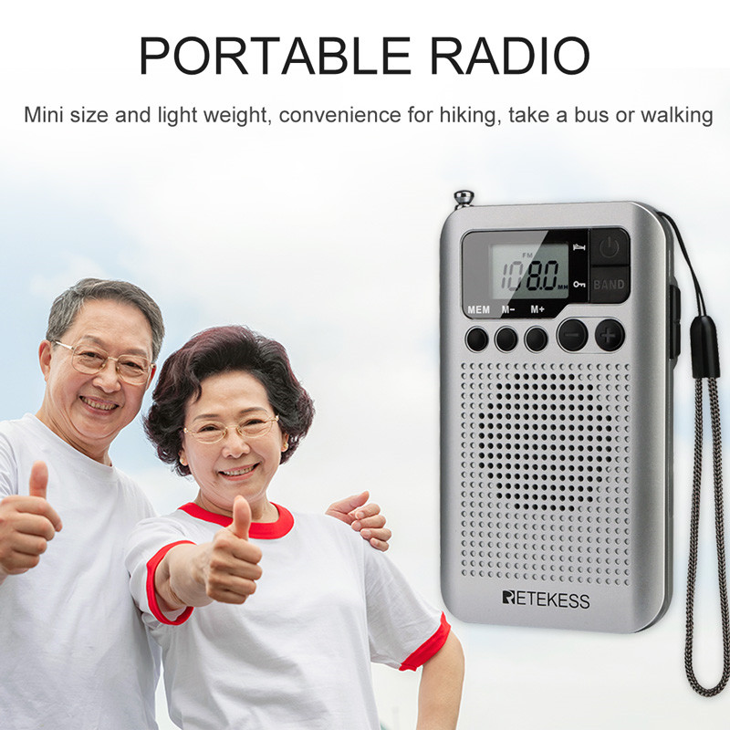 Retekess TR106 portable FM AM radio