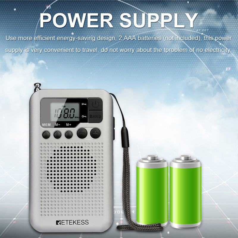 Retekess TR106 portable FM AM radio Retekess TR106 portable FM AM radio