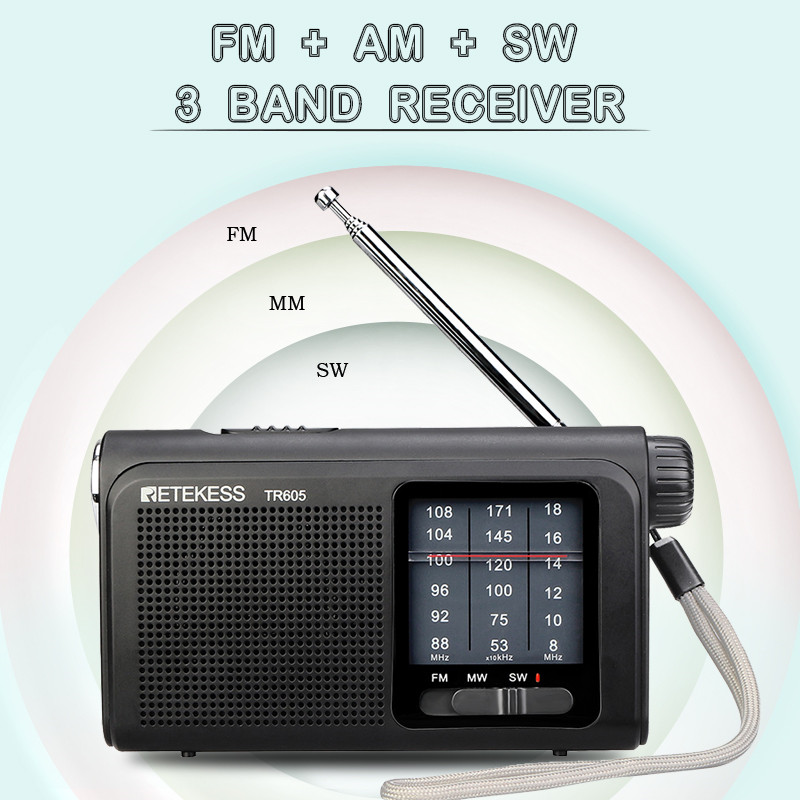 Retekess TR605 portable radio