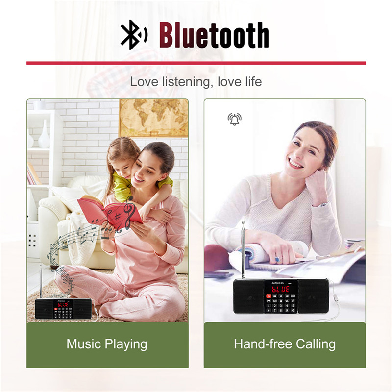 retekess TR602 portable radio AM FM bluetooth speaker retekess TR602 portable radio AM FM bluetooth speaker