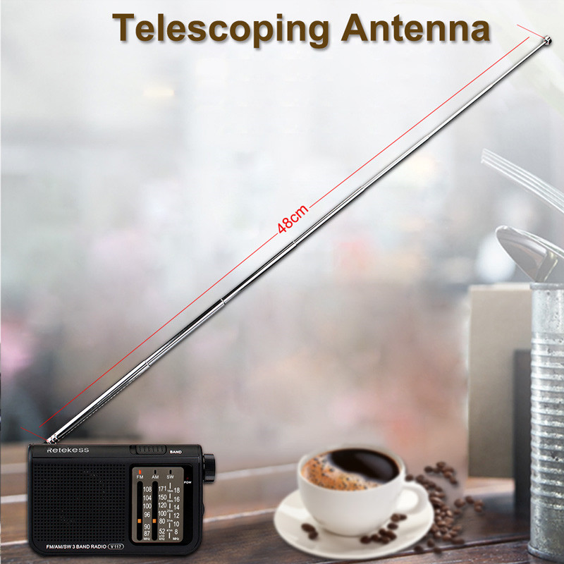Retekess V117 shortwave analog AM FM portable radio transistor Retekess V117 shortwave analog AM FM portable radio transistor