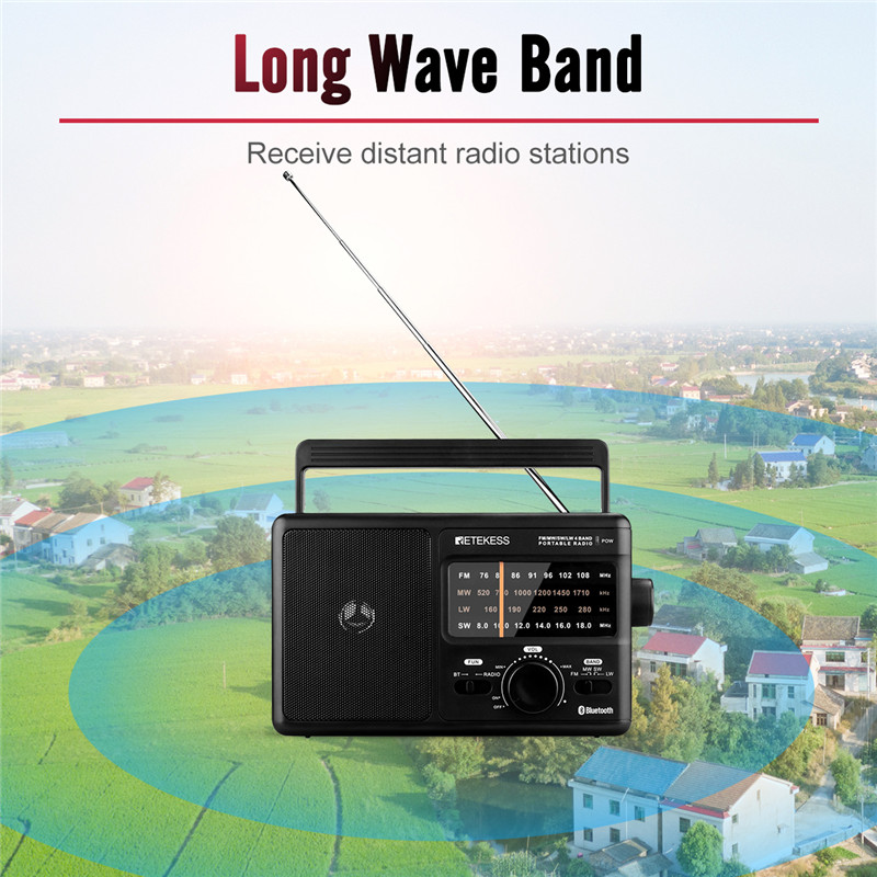 Retekess TR626 AM FM SW LW portable radios bluetooth speaker Retekess TR626 AM FM SW LW portable radios bluetooth speaker