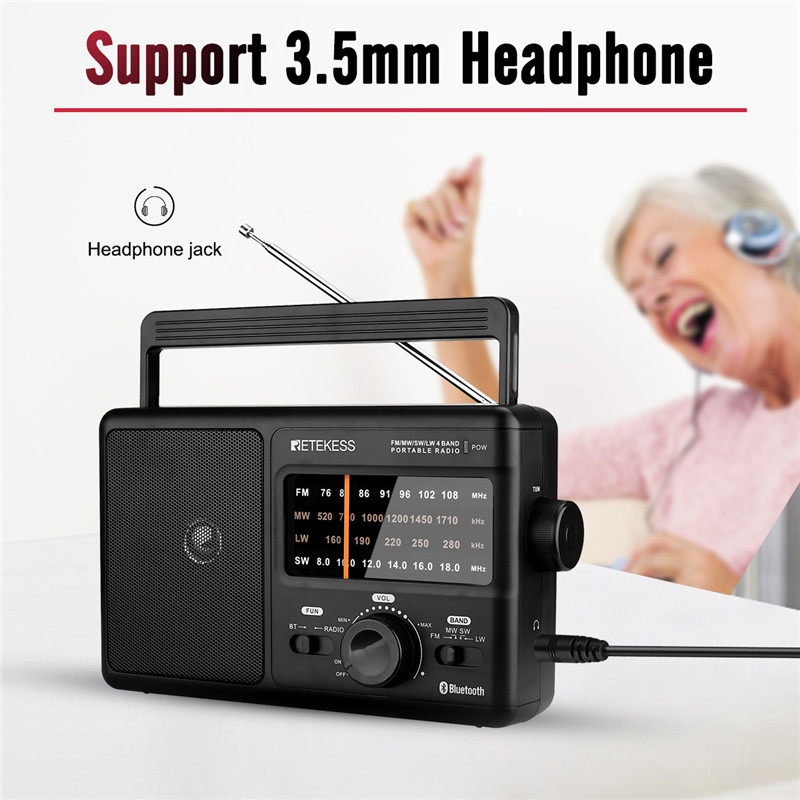 Retekess TR626 AM FM SW LW portable radios bluetooth speaker Retekess TR626 AM FM SW LW portable radios bluetooth speaker