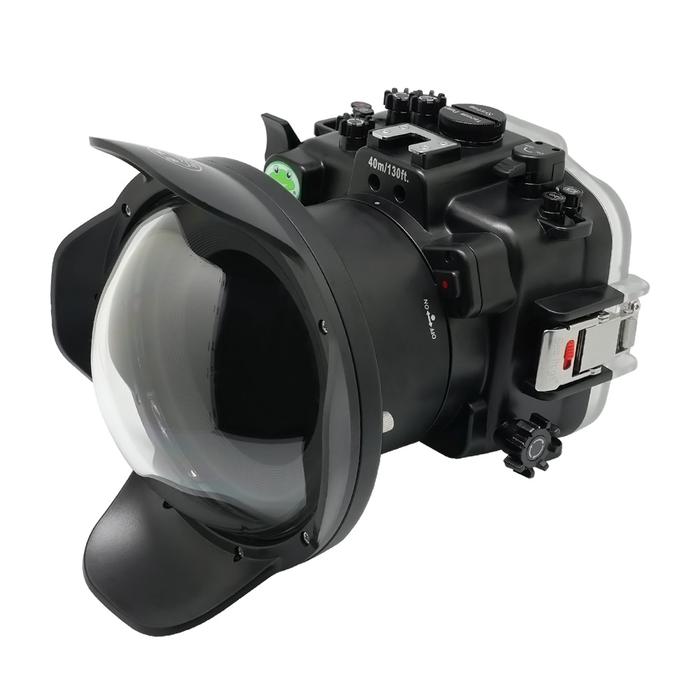 dry lens dome for Olympus OM-D E-M10 Mark iii underwater housing waterproof case