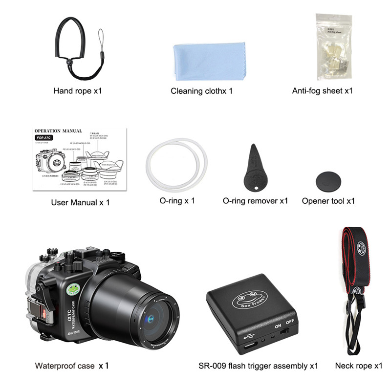 Sea Frogs Sony A7C Underwater Housing Sea Frogs Sony A7C Underwater Housing