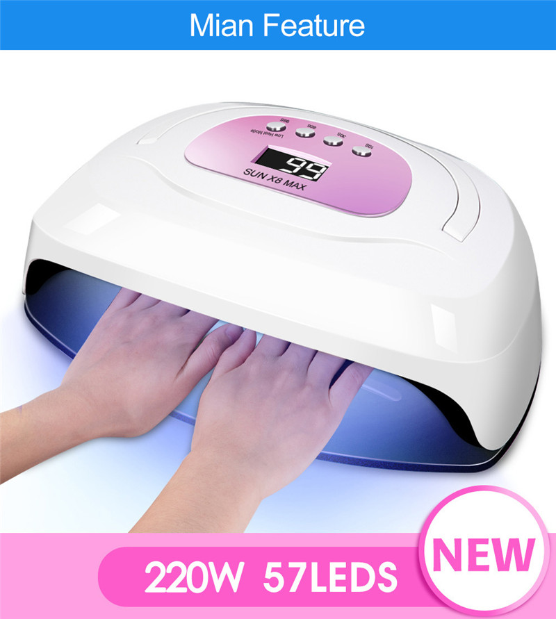 SUN X8 max nail dryer UV lamp