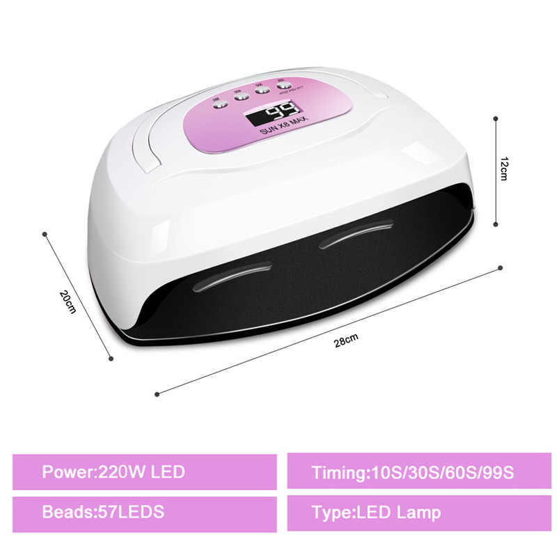 SUN X8 max nail dryer UV lamp