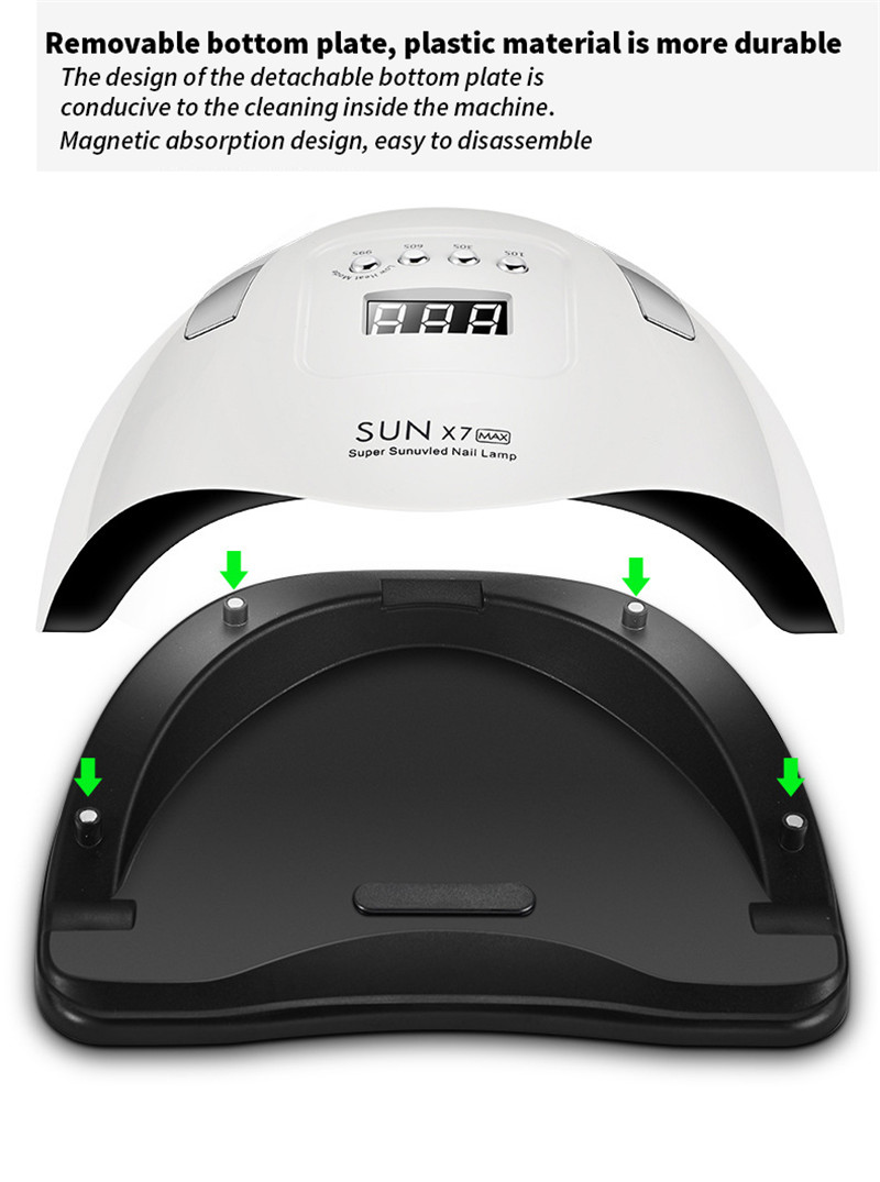 SUN X7 max LED UV nail gel dryer lamp