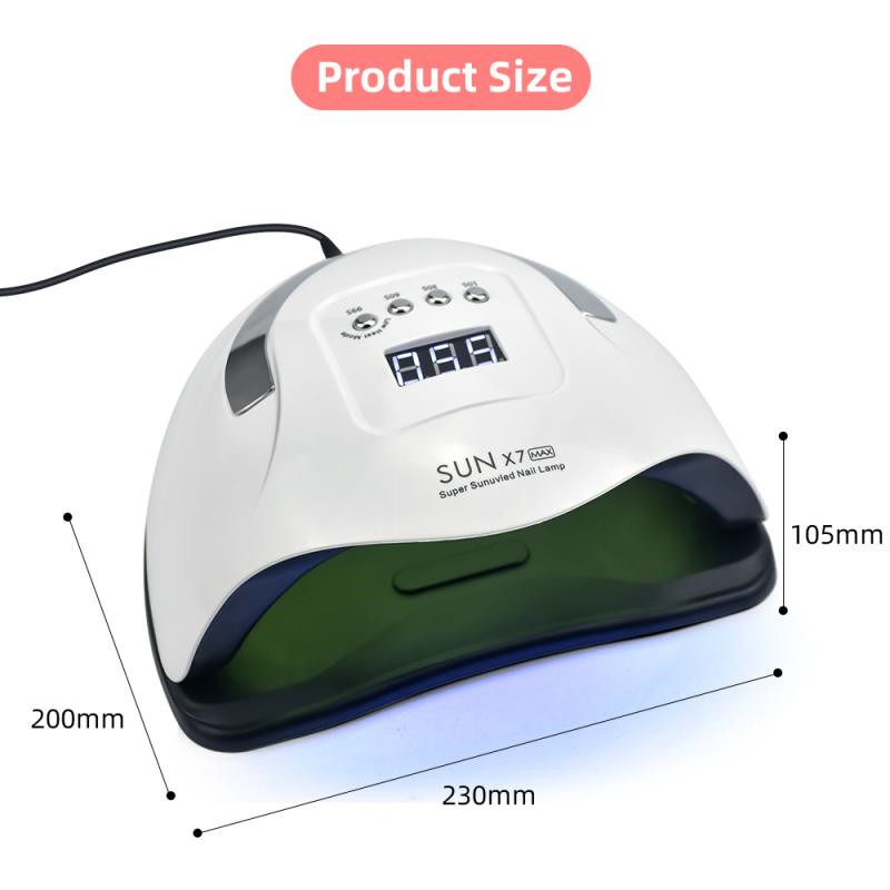 SUN X7 max LED UV nail gel dryer lamp