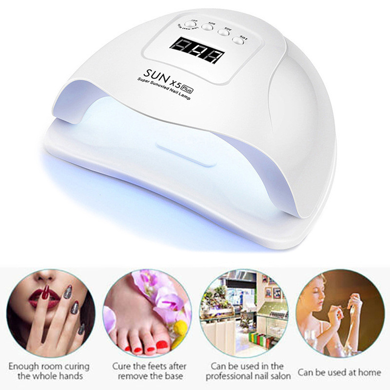 SUN X5 Plus UV nail gel dryer lamp 120W manicure